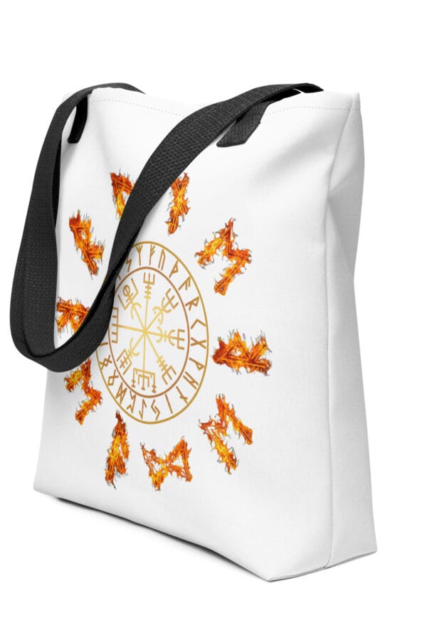 Rune Reader Fire Runes Tote bag