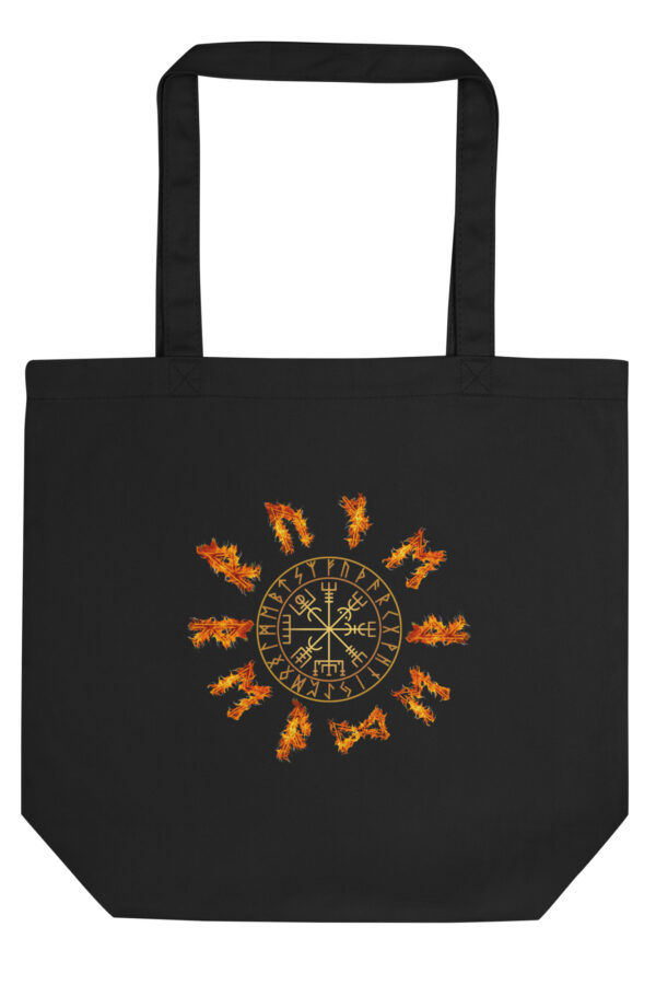 Rune Reader Fire Runes Eco Tote Bag